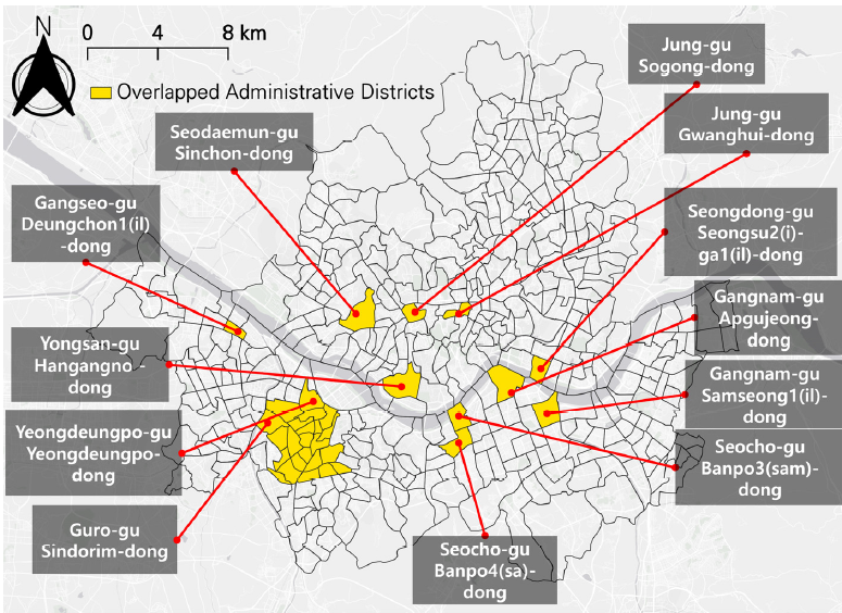 Retail District Clustering in Seoul: Utilizing Machine Learning Method Based on Large- and Small-Sized Retail Stores' Sales and Location Data